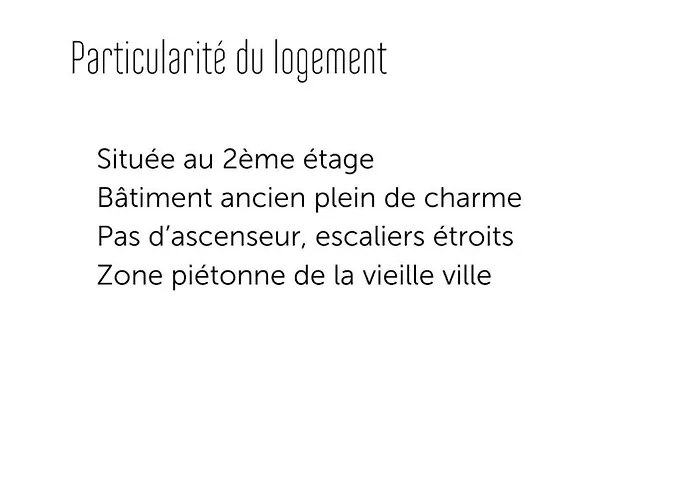 Lägenhet Madame Bergamote *